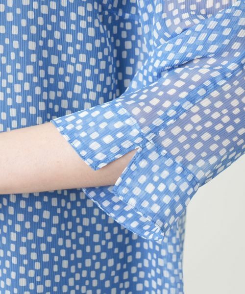 Leilian PLUS HOUSE / レリアンプラスハウス シャツ・ブラウス | プリントブラウス【Leilian WHITE LABEL】 | 詳細15