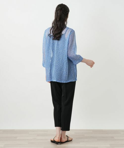 Leilian PLUS HOUSE / レリアンプラスハウス シャツ・ブラウス | プリントブラウス【Leilian WHITE LABEL】 | 詳細6