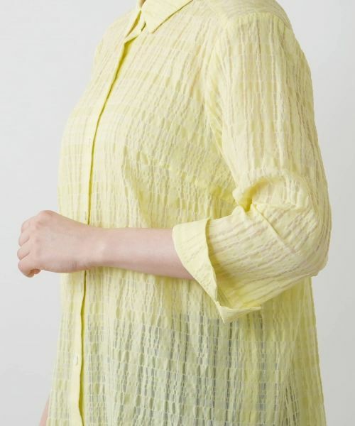 Leilian PLUS HOUSE / レリアンプラスハウス シャツ・ブラウス | 七分袖ブラウス【Leilian WHITE LABEL】 | 詳細17