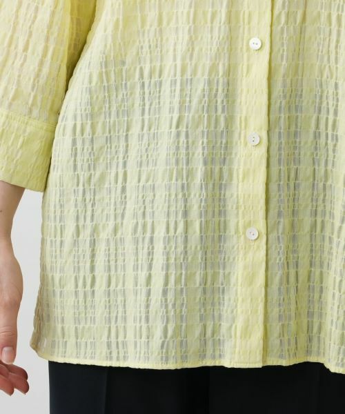 Leilian PLUS HOUSE / レリアンプラスハウス シャツ・ブラウス | 七分袖ブラウス【Leilian WHITE LABEL】 | 詳細18