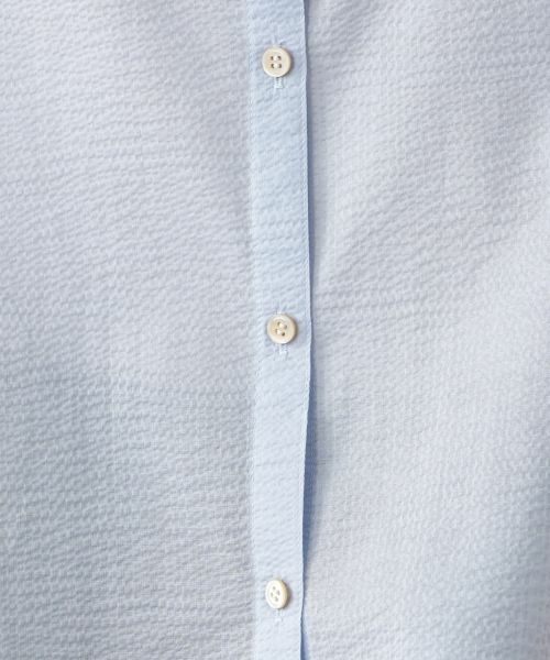 Leilian PLUS HOUSE / レリアンプラスハウス シャツ・ブラウス | バンドカラーブラウス【Leilian WHITE LABEL】 | 詳細17