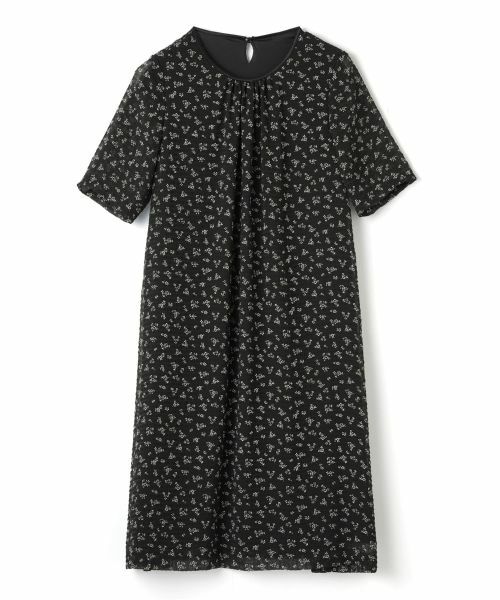 Leilian PLUS HOUSE / レリアンプラスハウス ドレス | プリントギャザーワンピース【Leilian WHITE LABEL】 | 詳細17