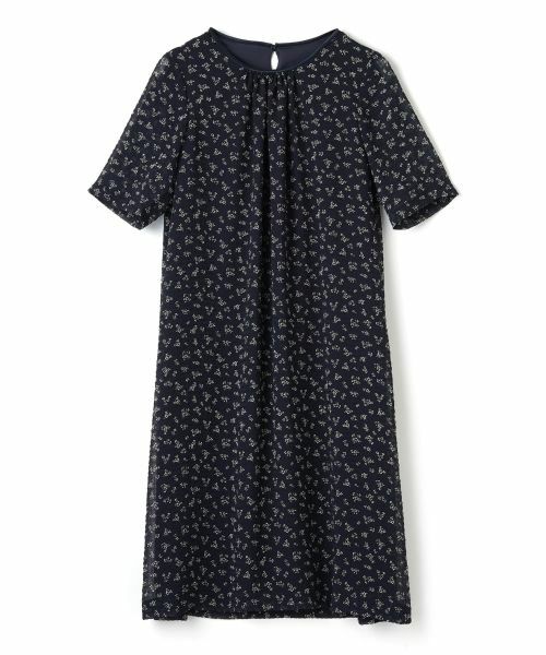 Leilian PLUS HOUSE / レリアンプラスハウス ドレス | プリントギャザーワンピース【Leilian WHITE LABEL】 | 詳細19