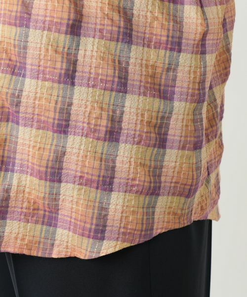 Leilian PLUS HOUSE / レリアンプラスハウス シャツ・ブラウス | チェックブラウス【Leilian WHITE LABEL】 | 詳細11