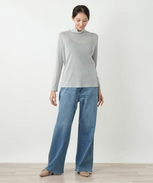 Leilian PLUS HOUSE / レリアンプラスハウス カットソー | ハイネックカットソー | 詳細10