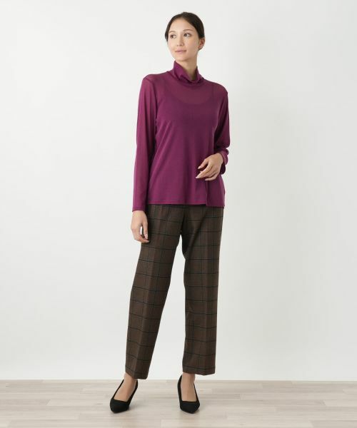 Leilian PLUS HOUSE / レリアンプラスハウス カットソー | ハイネックカットソー | 詳細4