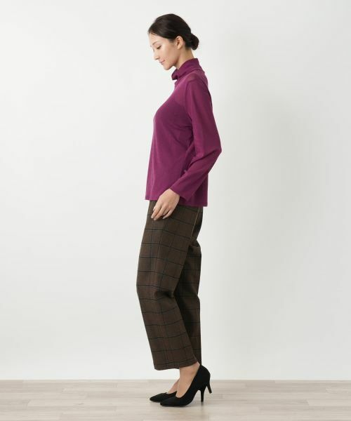 Leilian PLUS HOUSE / レリアンプラスハウス カットソー | ハイネックカットソー | 詳細5