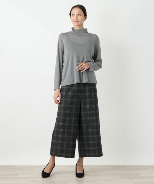 Leilian PLUS HOUSE / レリアンプラスハウス カットソー | ハイネックカットソー | 詳細7