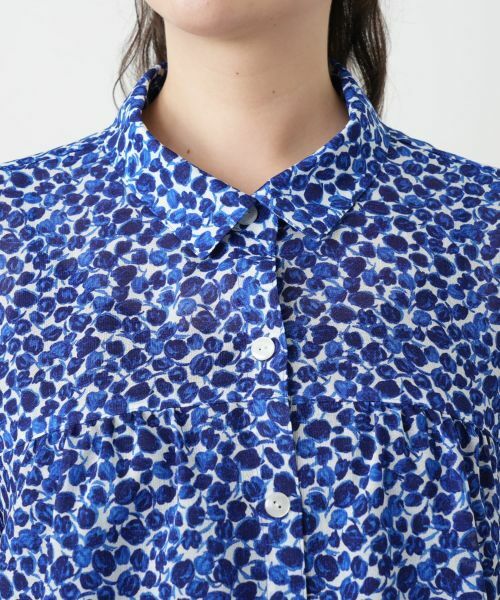 Leilian PLUS HOUSE / レリアンプラスハウス シャツ・ブラウス | 小花柄プリントブラウス【Leilian WHITE LABEL】 | 詳細10