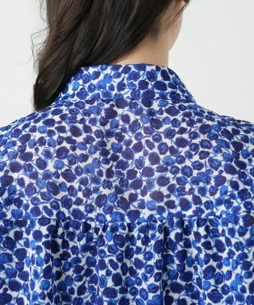 Leilian PLUS HOUSE / レリアンプラスハウス シャツ・ブラウス | 小花柄プリントブラウス【Leilian WHITE LABEL】 | 詳細11