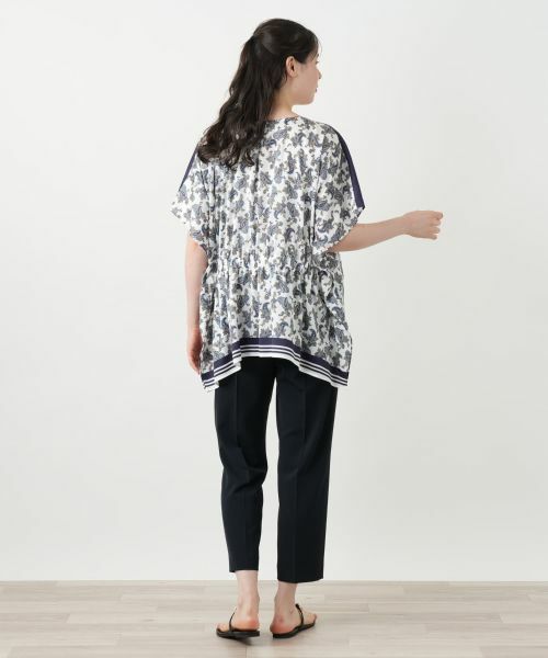 Leilian PLUS HOUSE / レリアンプラスハウス シャツ・ブラウス | ペイズリー柄フレアブラウス | 詳細3