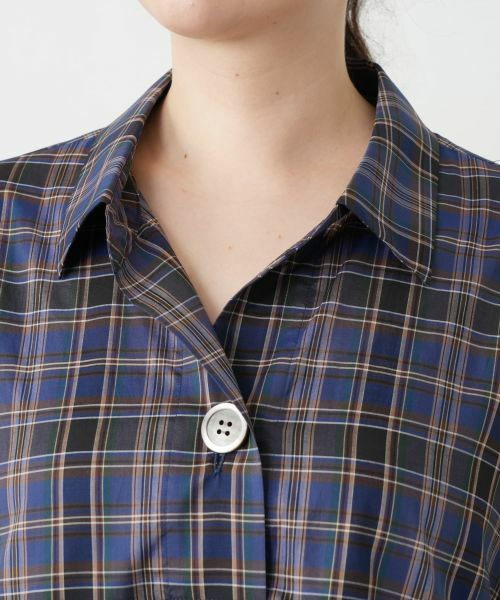 Leilian PLUS HOUSE / レリアンプラスハウス シャツ・ブラウス | チェックブラウス【Leilian WHITE LABEL】 | 詳細10