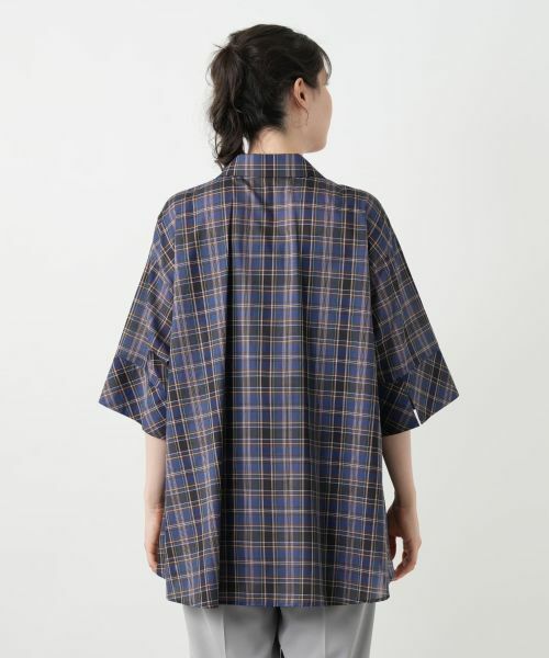 Leilian PLUS HOUSE / レリアンプラスハウス シャツ・ブラウス | チェックブラウス【Leilian WHITE LABEL】 | 詳細9