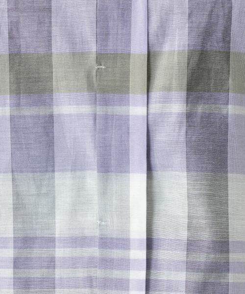 Leilian PLUS HOUSE / レリアンプラスハウス シャツ・ブラウス | チェックバンドカラーブラウス【Leilian WHITE LABEL】 | 詳細13