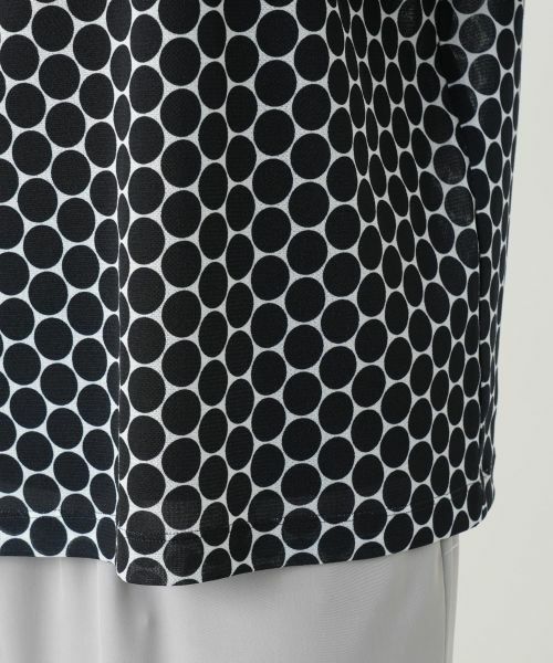 Leilian PLUS HOUSE / レリアンプラスハウス カットソー | ドット柄クルーネックカットソー | 詳細10