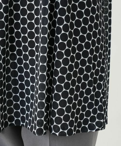 Leilian PLUS HOUSE / レリアンプラスハウス カットソー | ドット切替Vネックカットソー | 詳細10