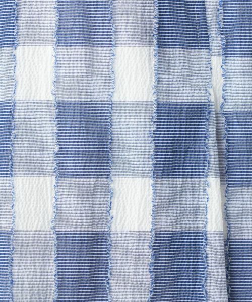 Leilian PLUS HOUSE / レリアンプラスハウス ミニ・ひざ丈スカート | ブロックチェックスカート | 詳細11