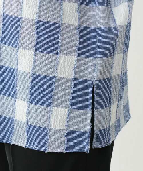 Leilian PLUS HOUSE / レリアンプラスハウス シャツ・ブラウス | ブロックチェックブラウス | 詳細12