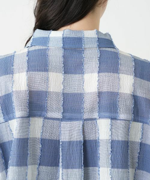 Leilian PLUS HOUSE / レリアンプラスハウス シャツ・ブラウス | ブロックチェックブラウス | 詳細9
