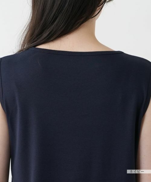 Leilian PLUS HOUSE / レリアンプラスハウス カットソー | 【店舗人気】異素材切替タンクトップ | 詳細14