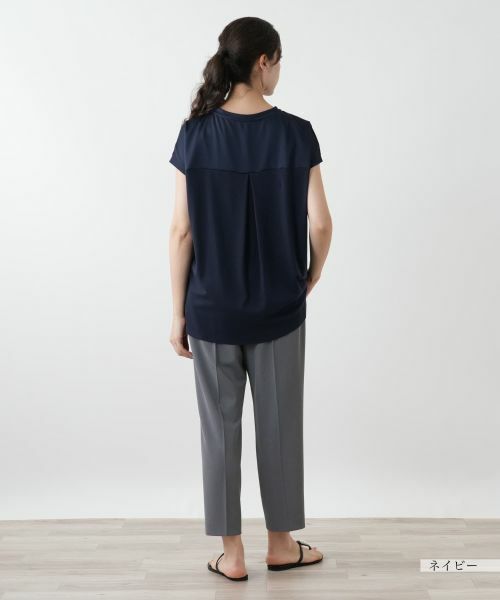 Leilian PLUS HOUSE / レリアンプラスハウス カットソー | 【店舗人気】異素材切替カットソー | 詳細9