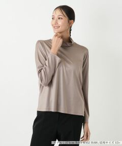 Leilian PLUS HOUSE / レリアンプラスハウス カットソー | タートルネックカットソー