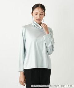 Leilian PLUS HOUSE / レリアンプラスハウス カットソー | タートルネックカットソー