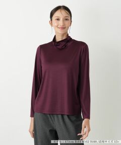 Leilian PLUS HOUSE / レリアンプラスハウス カットソー | タートルネックカットソー