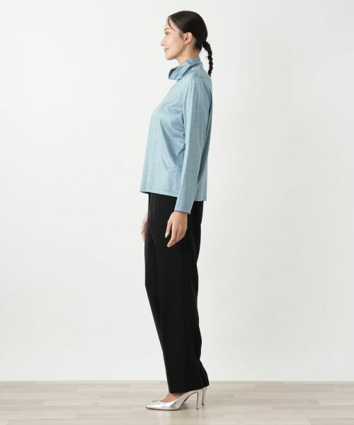 Leilian PLUS HOUSE / レリアンプラスハウス カットソー | タートルネックカットソー | 詳細14