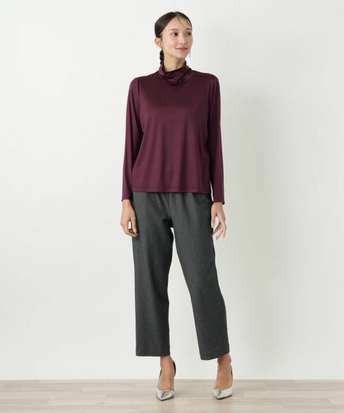 Leilian PLUS HOUSE / レリアンプラスハウス カットソー | タートルネックカットソー | 詳細4