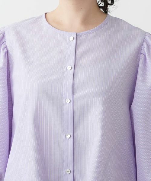 Leilian PLUS HOUSE / レリアンプラスハウス シャツ・ブラウス | ボリュームスリーブブラウス【NEMIKA】 | 詳細11