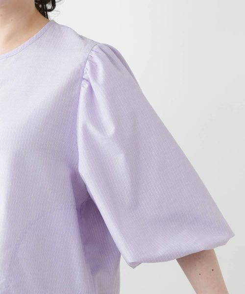 Leilian PLUS HOUSE / レリアンプラスハウス シャツ・ブラウス | ボリュームスリーブブラウス【NEMIKA】 | 詳細13