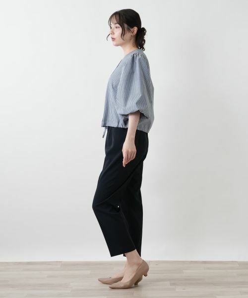 Leilian PLUS HOUSE / レリアンプラスハウス シャツ・ブラウス | ボリュームスリーブブラウス【NEMIKA】 | 詳細2