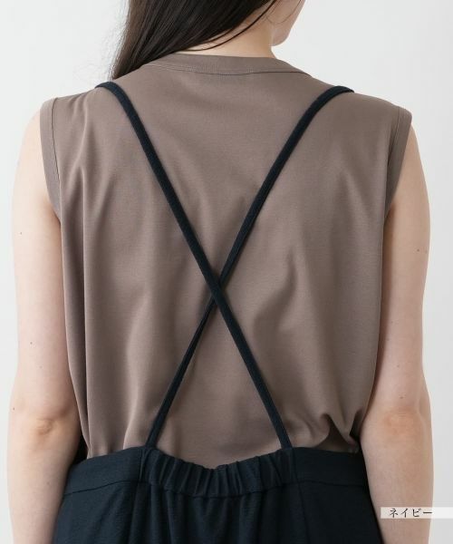 Leilian PLUS HOUSE / レリアンプラスハウス ロング・マキシ丈ワンピース | キャミワンピース【NEMIKA】 | 詳細11