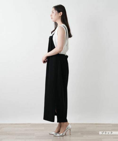 Leilian PLUS HOUSE / レリアンプラスハウス ロング・マキシ丈ワンピース | キャミワンピース【NEMIKA】 | 詳細2