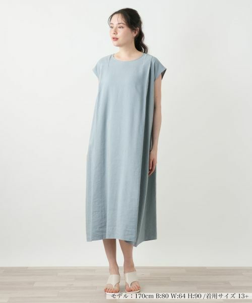 Leilian PLUS HOUSE / レリアンプラスハウス ドレス | ノースリーブワンピース【NEMIKA】 | 詳細10