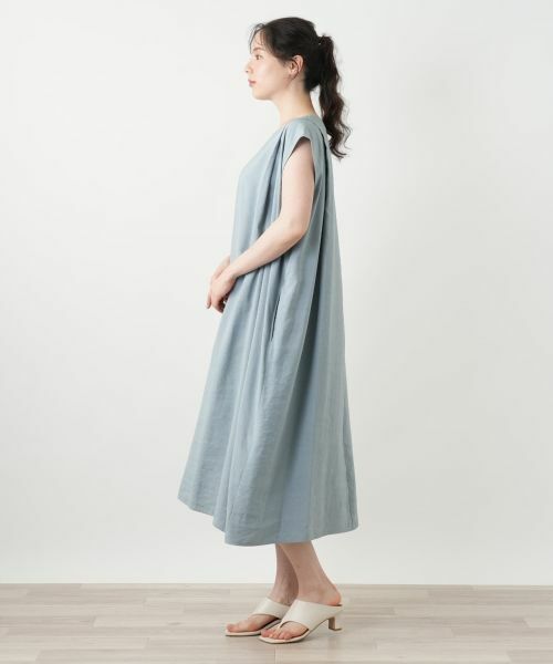 Leilian PLUS HOUSE / レリアンプラスハウス ドレス | ノースリーブワンピース【NEMIKA】 | 詳細11