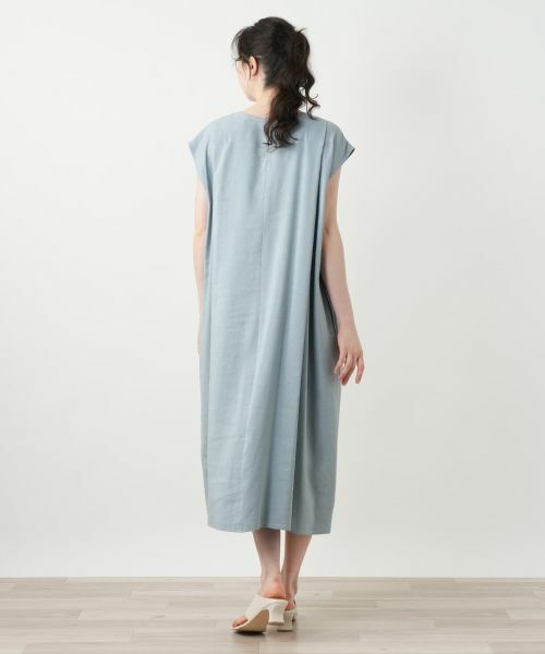 Leilian PLUS HOUSE / レリアンプラスハウス ドレス | ノースリーブワンピース【NEMIKA】 | 詳細12