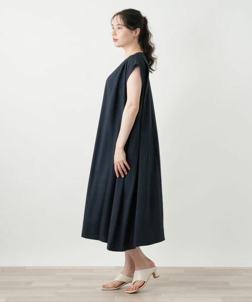 Leilian PLUS HOUSE / レリアンプラスハウス ドレス | ノースリーブワンピース【NEMIKA】 | 詳細2