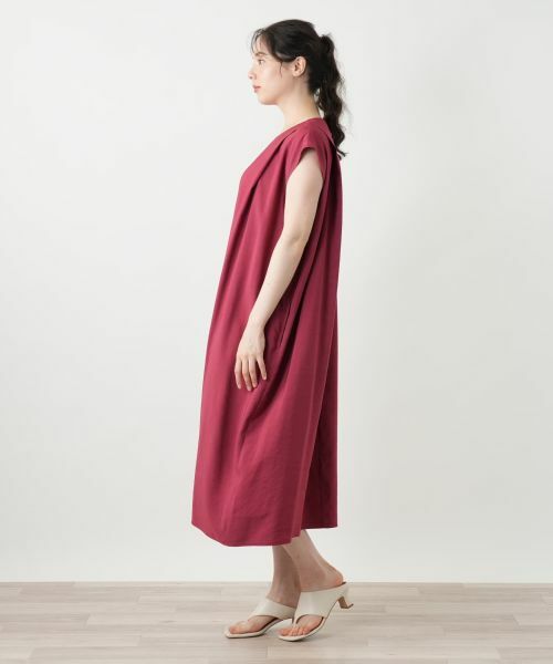 Leilian PLUS HOUSE / レリアンプラスハウス ドレス | ノースリーブワンピース【NEMIKA】 | 詳細5
