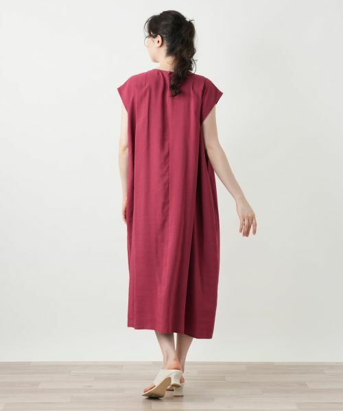 Leilian PLUS HOUSE / レリアンプラスハウス ドレス | ノースリーブワンピース【NEMIKA】 | 詳細6