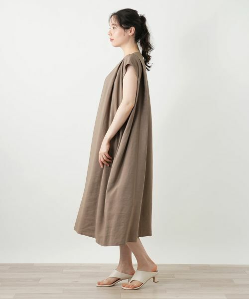 Leilian PLUS HOUSE / レリアンプラスハウス ドレス | ノースリーブワンピース【NEMIKA】 | 詳細8