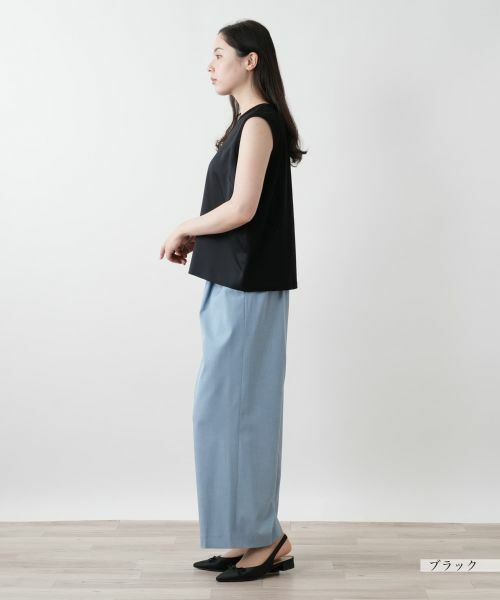 Leilian PLUS HOUSE / レリアンプラスハウス シャツ・ブラウス | ノースリーブブラウス【NEMIKA】 | 詳細2