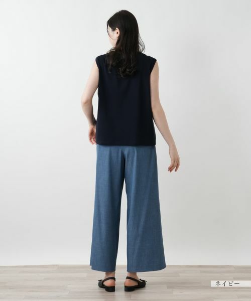 Leilian PLUS HOUSE / レリアンプラスハウス シャツ・ブラウス | ノースリーブブラウス【NEMIKA】 | 詳細6