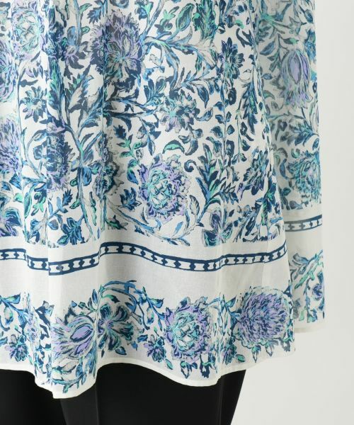 Leilian PLUS HOUSE / レリアンプラスハウス シャツ・ブラウス | プリントレースブラウス | 詳細11