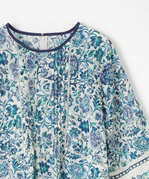 Leilian PLUS HOUSE / レリアンプラスハウス シャツ・ブラウス | プリントレースブラウス | 詳細15