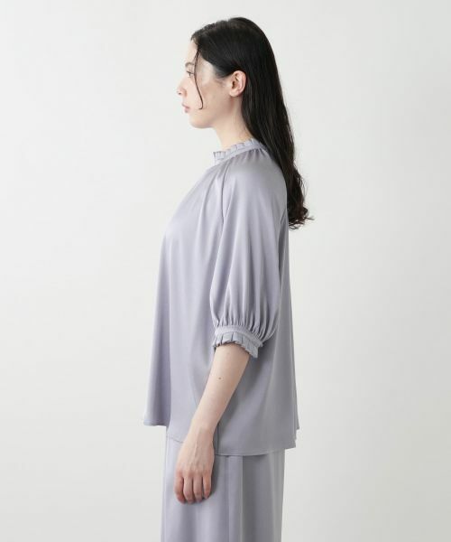 Leilian PLUS HOUSE / レリアンプラスハウス シャツ・ブラウス | ハイネックブラウス【BOURGE】 | 詳細11