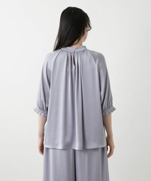 Leilian PLUS HOUSE / レリアンプラスハウス シャツ・ブラウス | ハイネックブラウス【BOURGE】 | 詳細12