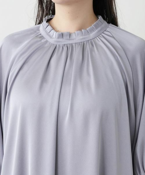 Leilian PLUS HOUSE / レリアンプラスハウス シャツ・ブラウス | ハイネックブラウス【BOURGE】 | 詳細13