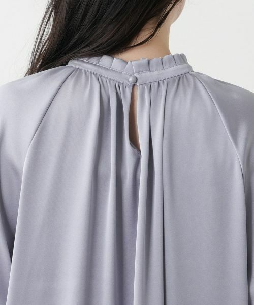 Leilian PLUS HOUSE / レリアンプラスハウス シャツ・ブラウス | ハイネックブラウス【BOURGE】 | 詳細14